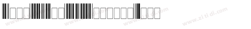 Free 3 of 9 Regular字体转换